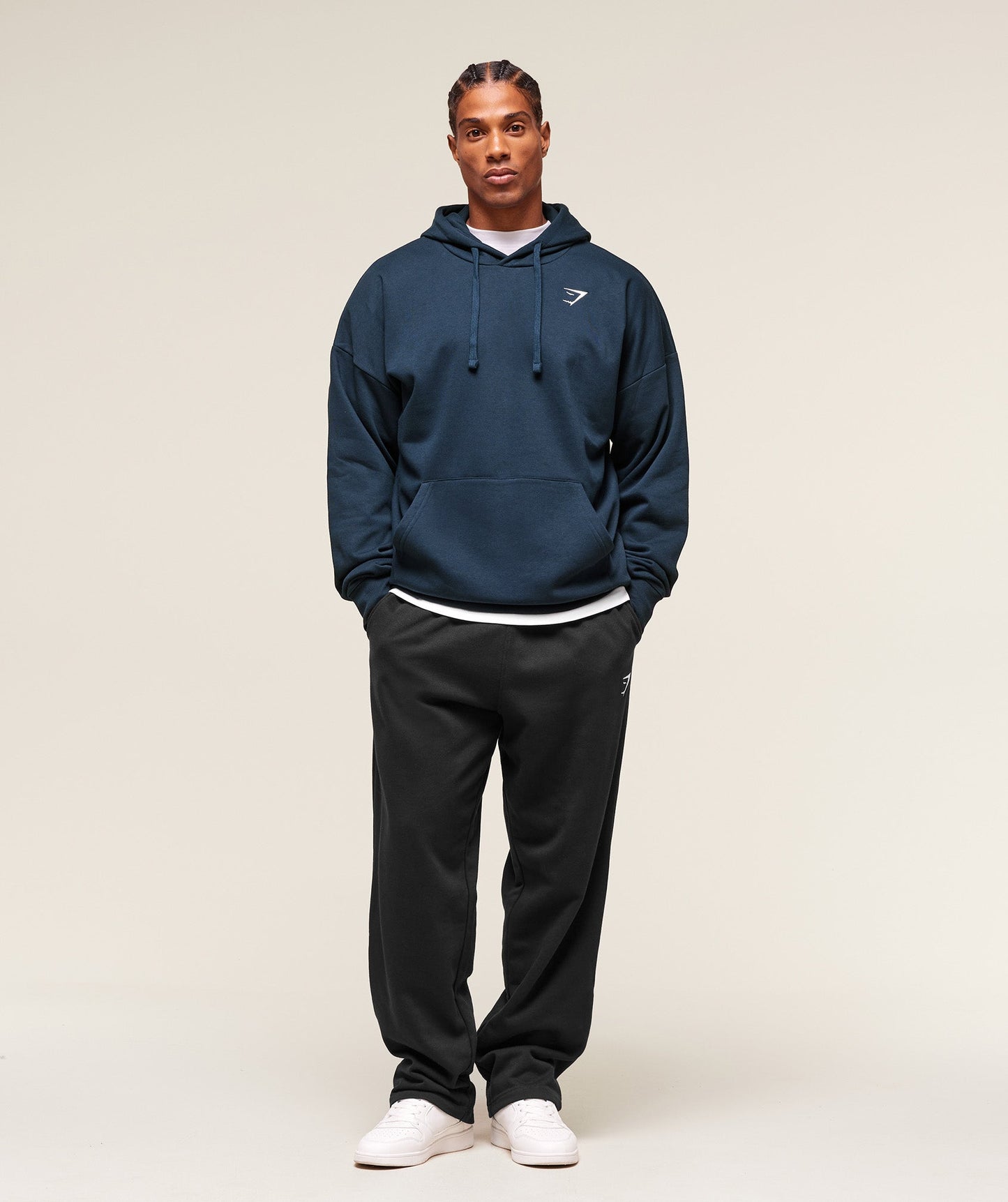 Crest Oversized Hoodie - US 2672