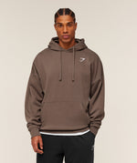 Crest Oversized Hoodie - US 0296