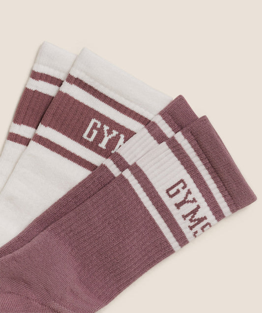 Collegiate Crew Sock 2pk - US 2849