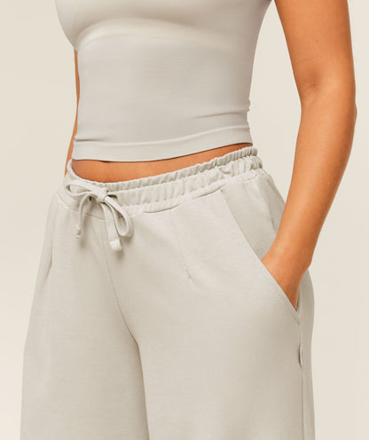 Lightweight Wide Leg Pant Short - US 7082
