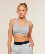 Elastic Branded Racerback Cotton Bralette - US 1483