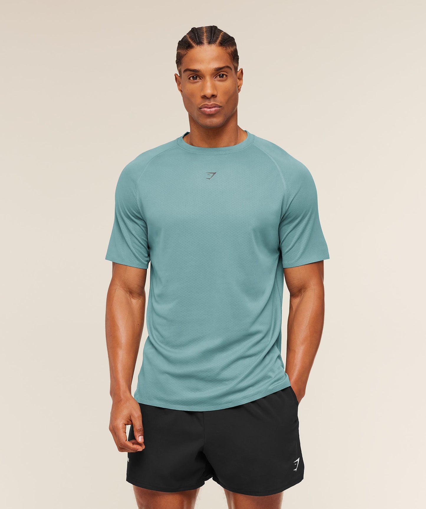 Hybrid Engineered Jacquard T-Shirt - US 7330