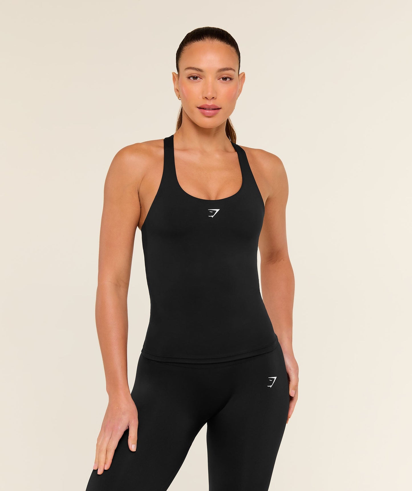 Everyday Racer Back Tank with Shelf - US 6082