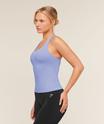 Everyday Racer Back Tank with Shelf - US 0739