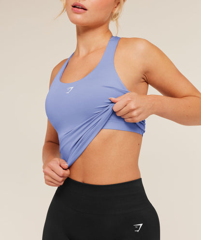 Everyday Racer Back Tank with Shelf - US 0739