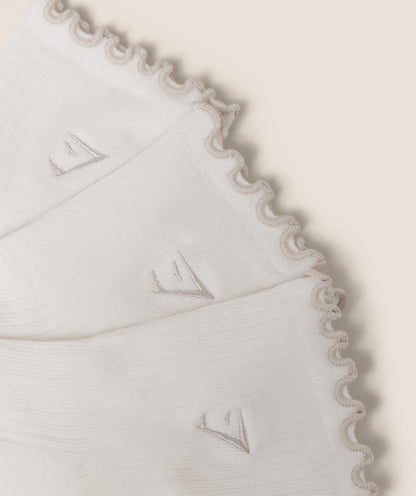 Midi Frill Socks 3pk - US 3138