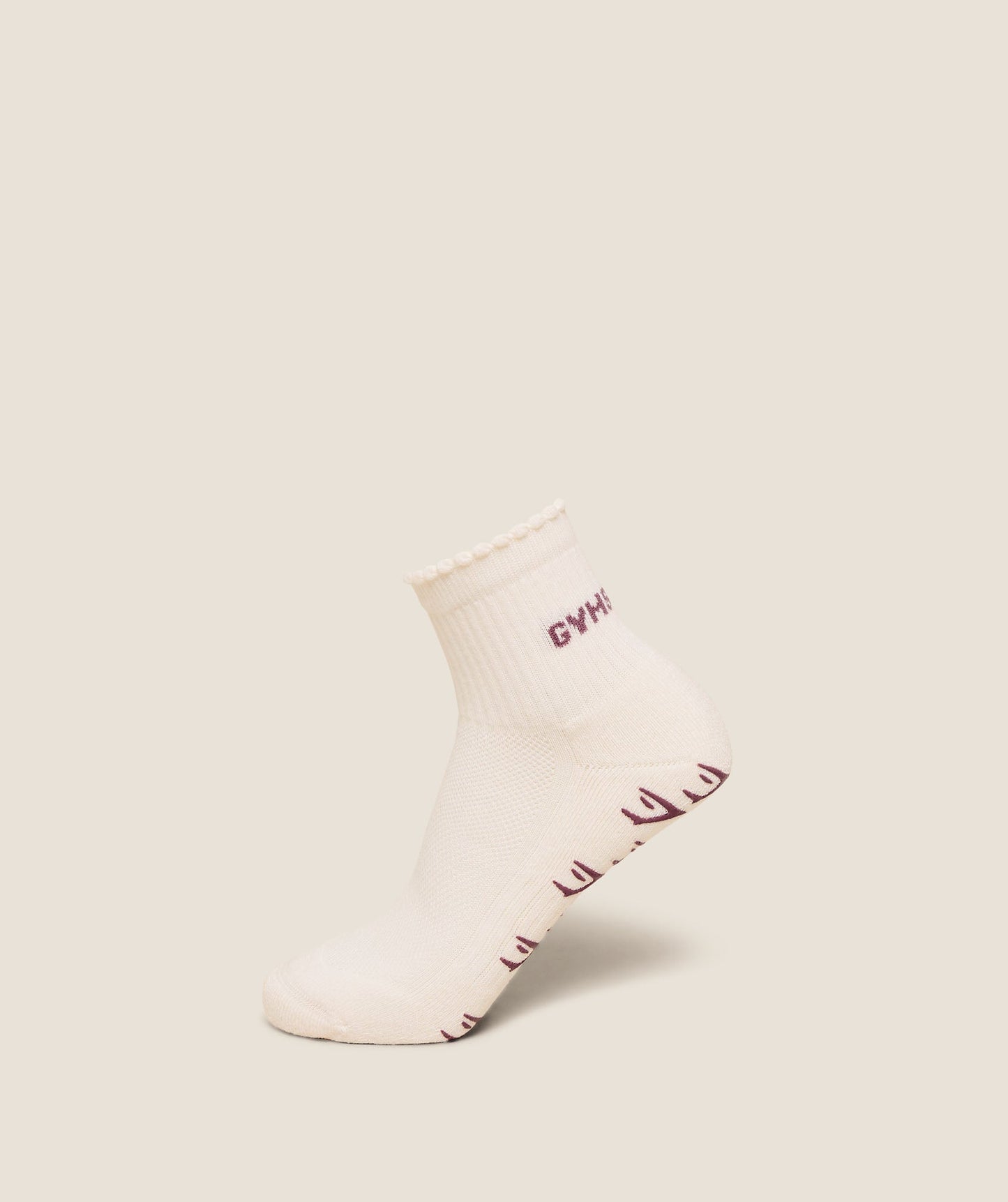 Frill Pilates Midi Sock - US 7496