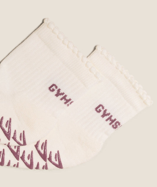 Frill Pilates Midi Sock - US 4288