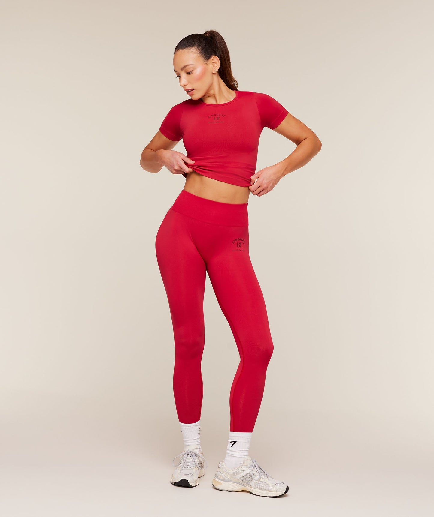 Everyday Seamless Graphic Short Sleeve Top - US 8949