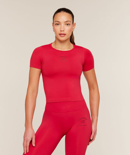 Everyday Seamless Graphic Short Sleeve Top - US 4147