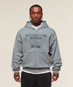 Authentic Apparel Zip Up Hoodie - US 4986