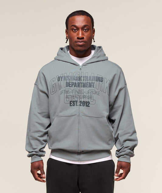 Authentic Apparel Zip Up Hoodie - US 4986