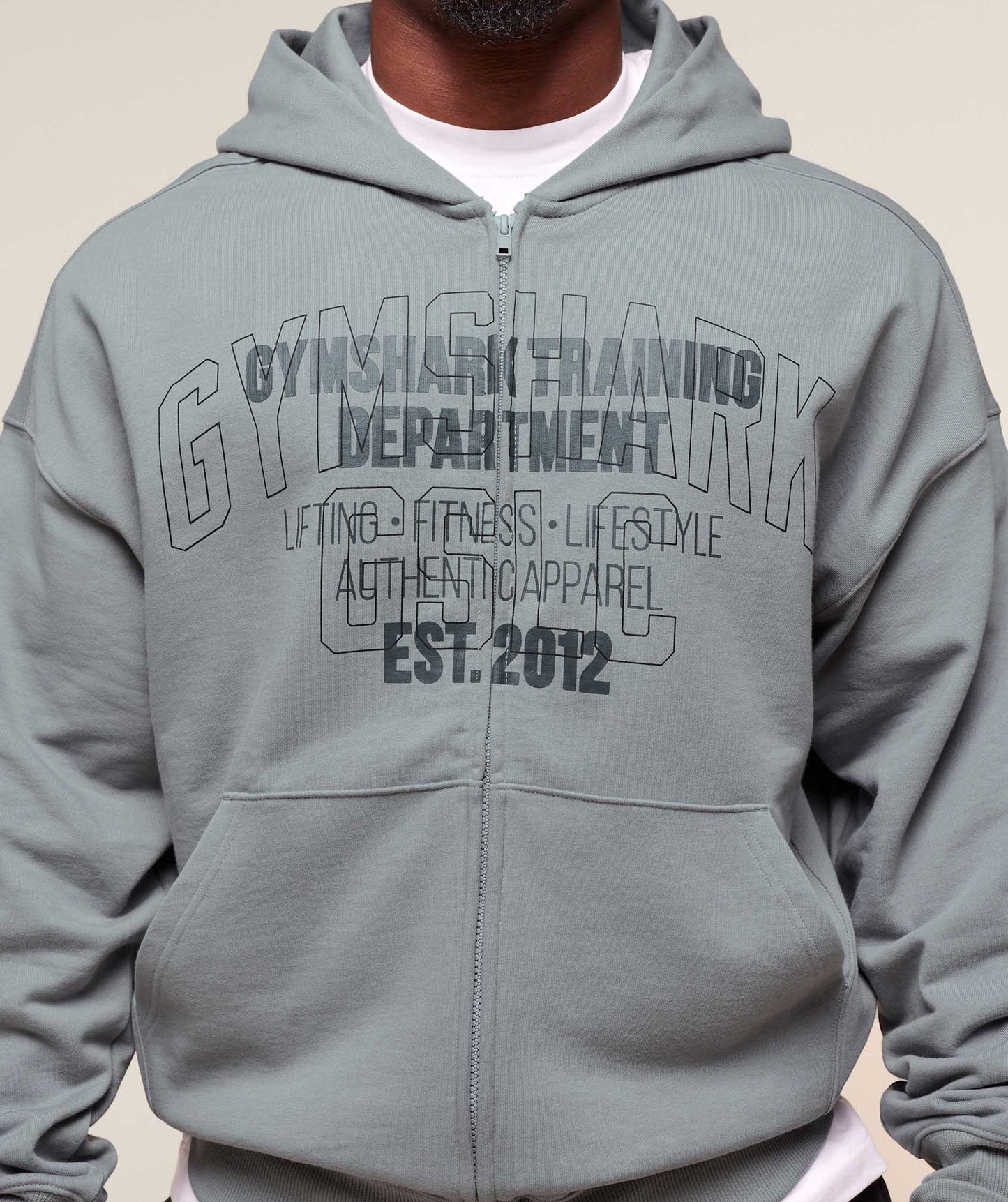 Authentic Apparel Zip Up Hoodie - US 4986