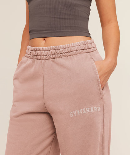 Chainstitch Graphic Wide Leg Joggers - US 4442