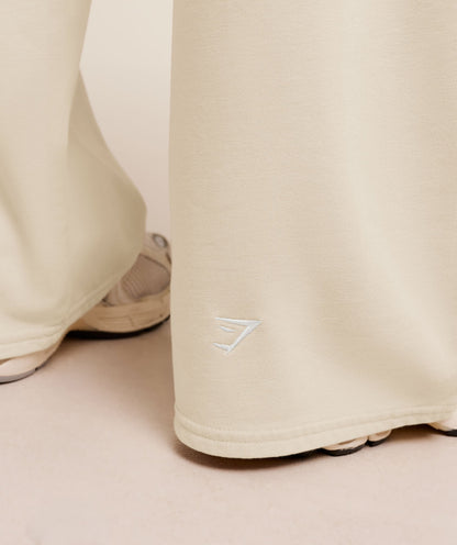 Chainstitch Graphic Wide Leg Joggers - US 5292