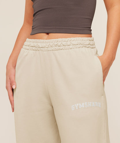 Chainstitch Graphic Wide Leg Joggers - US 5292