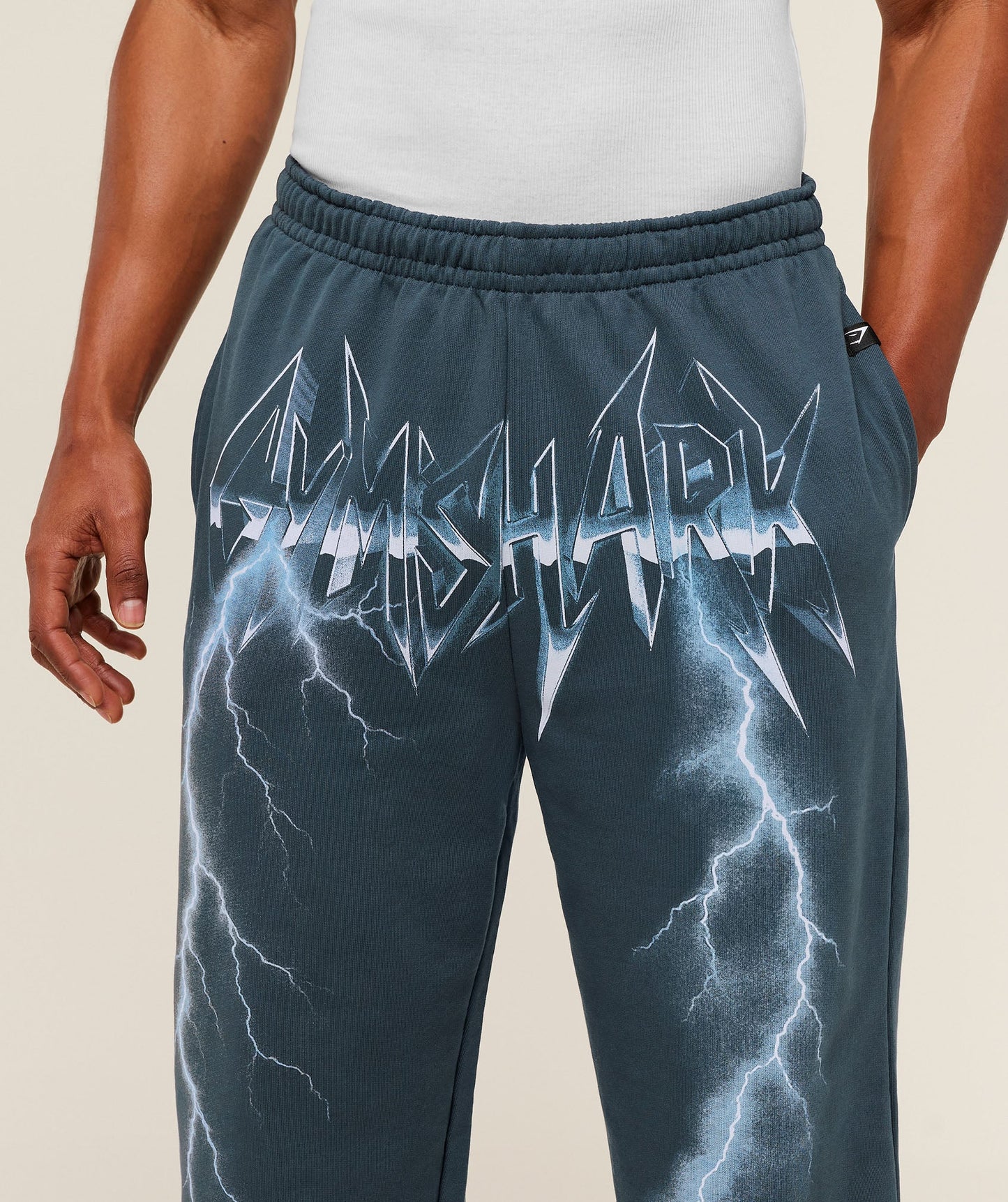 Eagle Band Style Graphic Straight Leg Pants - US 6937