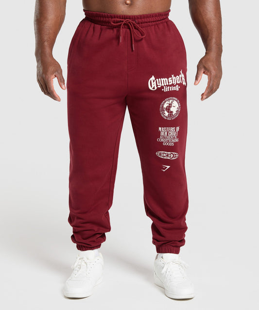Global Lifting Oversized Essential Joggers - US 7132