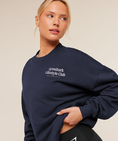 Lifestyle Club Graphic Sweatshirt - US 7341