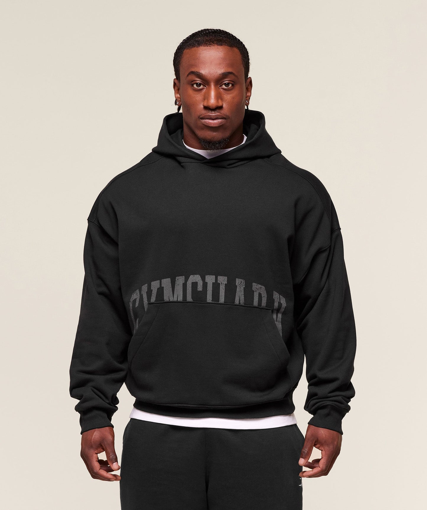 Pocket Graphic Hoodie - US 9076