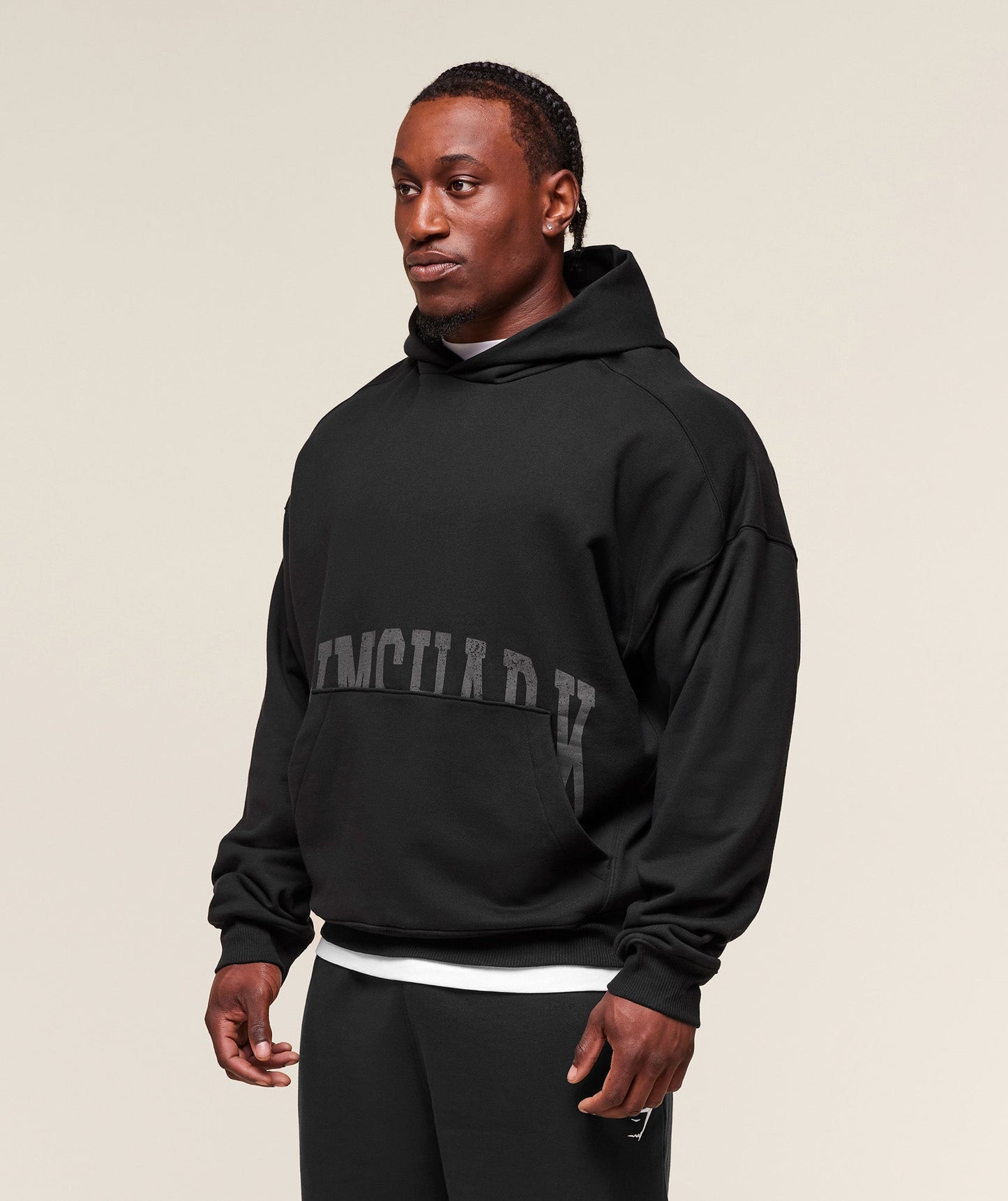Pocket Graphic Hoodie - US 9076