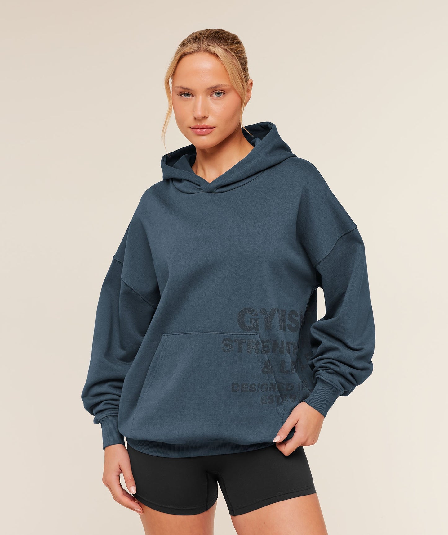 Stacked Graphic Hoodie - US 2562