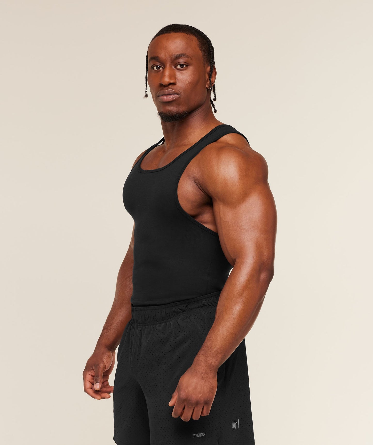 Gymshark x CBUM Ribbed Tank - US 4736