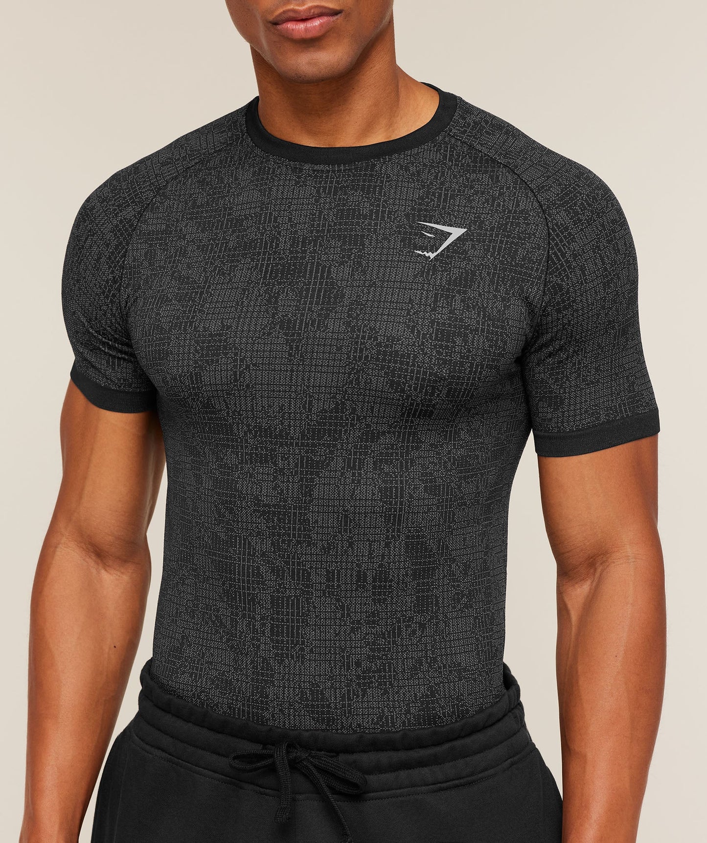 Geo Seamless Grid T-Shirt - US 5569