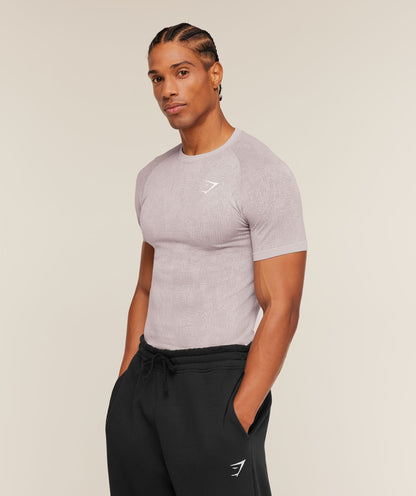 Geo Seamless Grid T-Shirt - US 1834