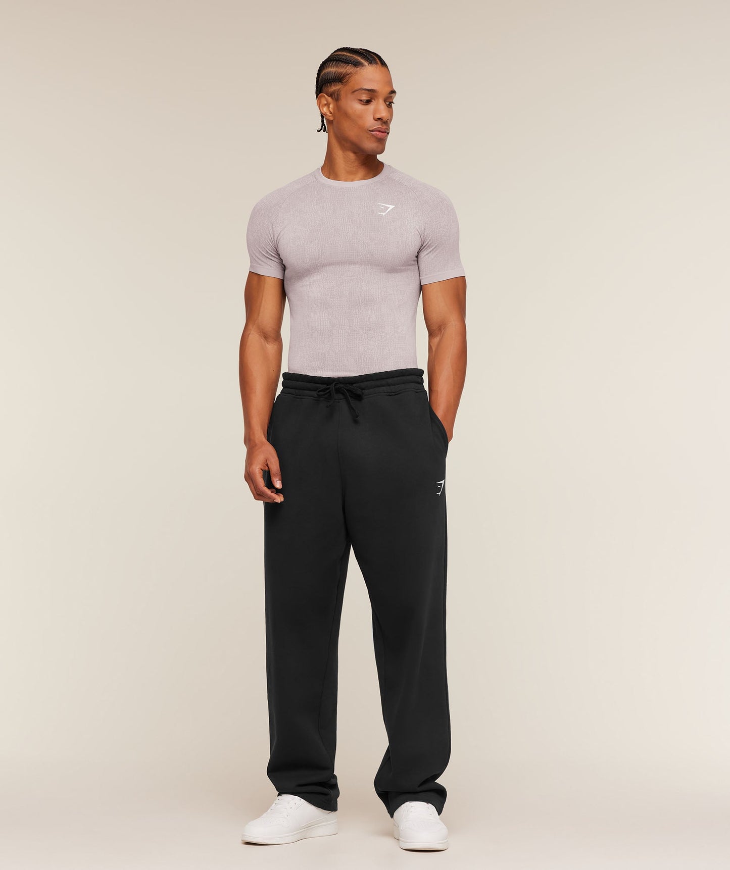 Geo Seamless Grid T-Shirt - US 1834
