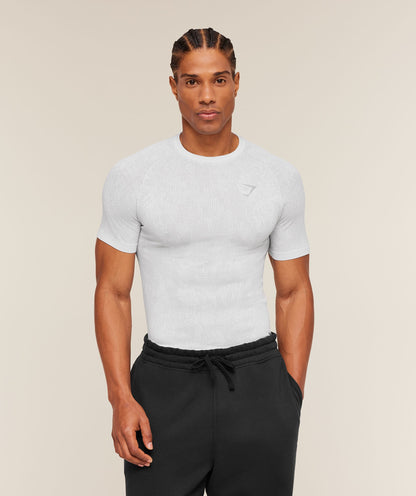 Geo Seamless Grid T-Shirt - US 4478