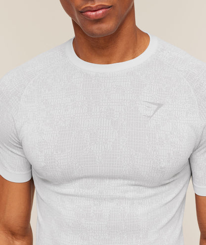 Geo Seamless Grid T-Shirt - US 4478