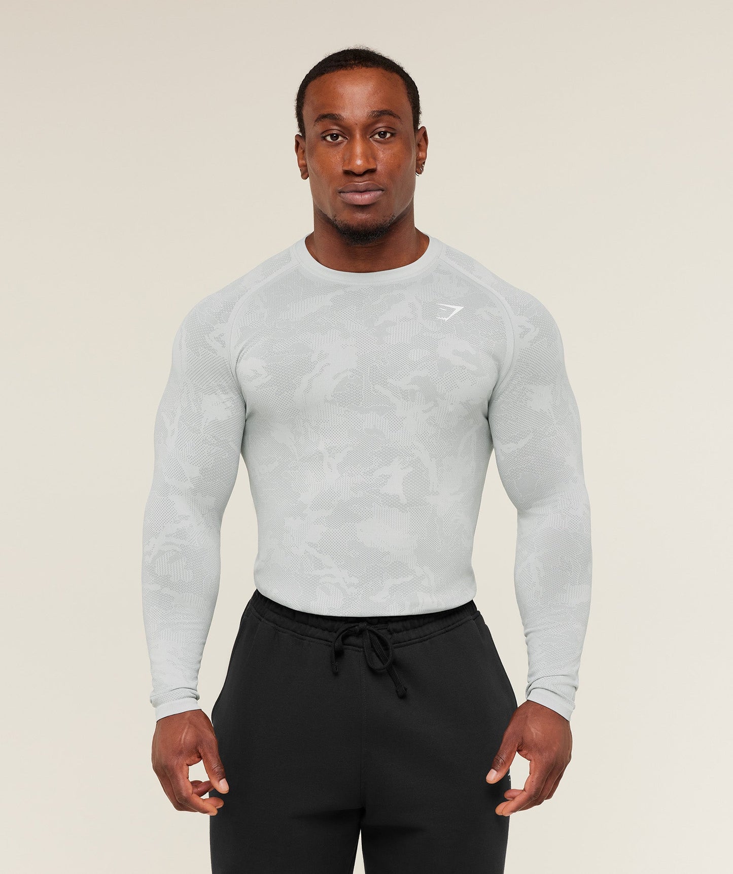 Geo Seamless Long Sleeve T-Shirt - US 3275