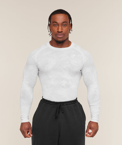 Geo Seamless Long Sleeve T-Shirt - US 3533