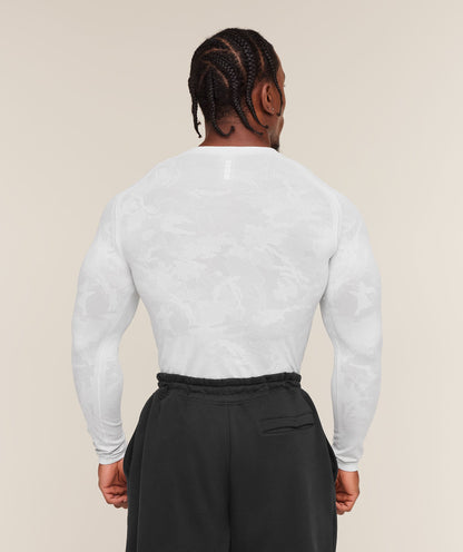Geo Seamless Long Sleeve T-Shirt - US 3533