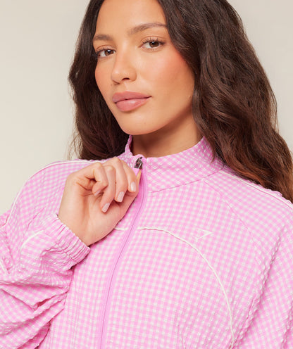 Gingham Track Jacket - US 1364