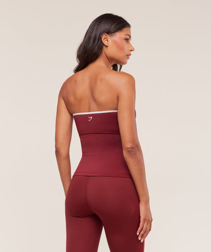 Piping Bandeau With Shelf - US 9907