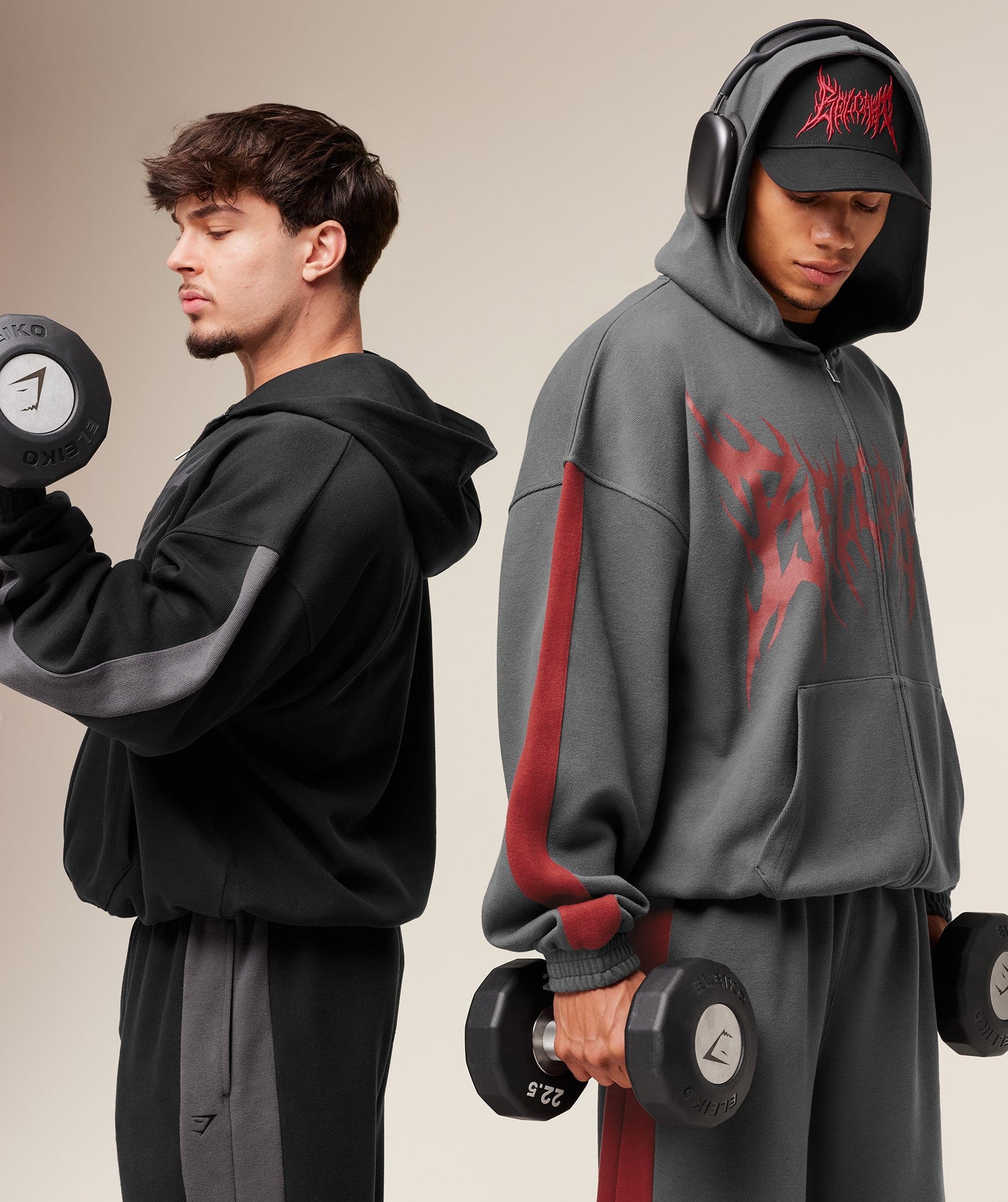 Gymshark x Carlos Belcast Zip Up Hoodie - US 4249