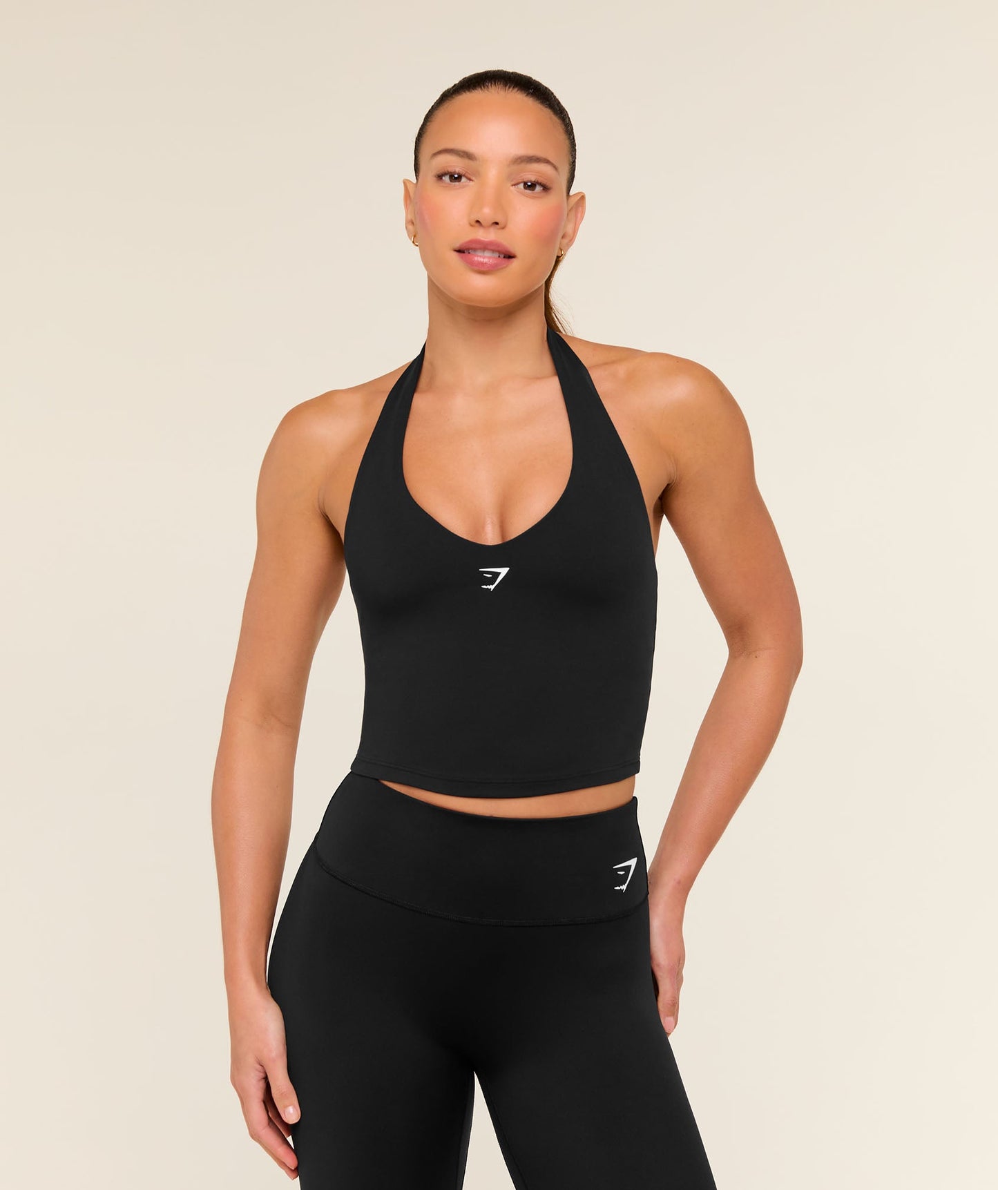Halter Neck Cami with Shelf - US 7936