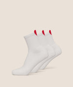 Heart Graphic Midi Socks 3pk - US 0900