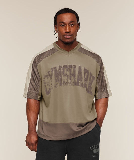 Collective Mesh Wordmark Jersey - US 9565