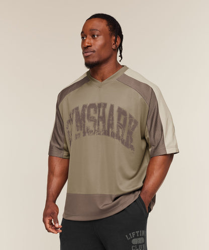 Collective Mesh Wordmark Jersey - US 9565