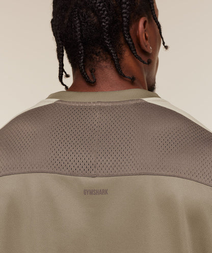 Collective Mesh Wordmark Jersey - US 9565