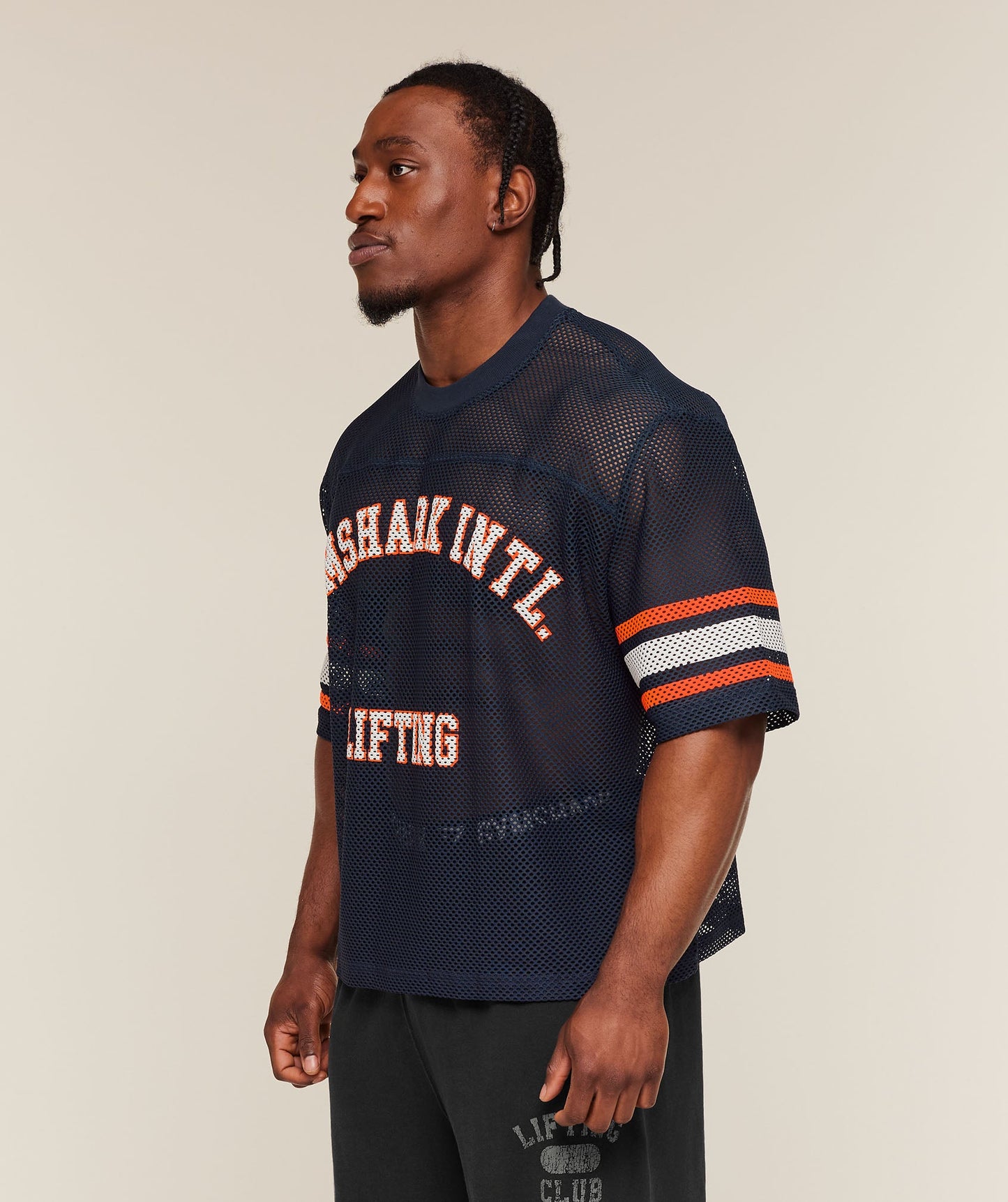 Collective Mesh Contrast Jersey - US 9843