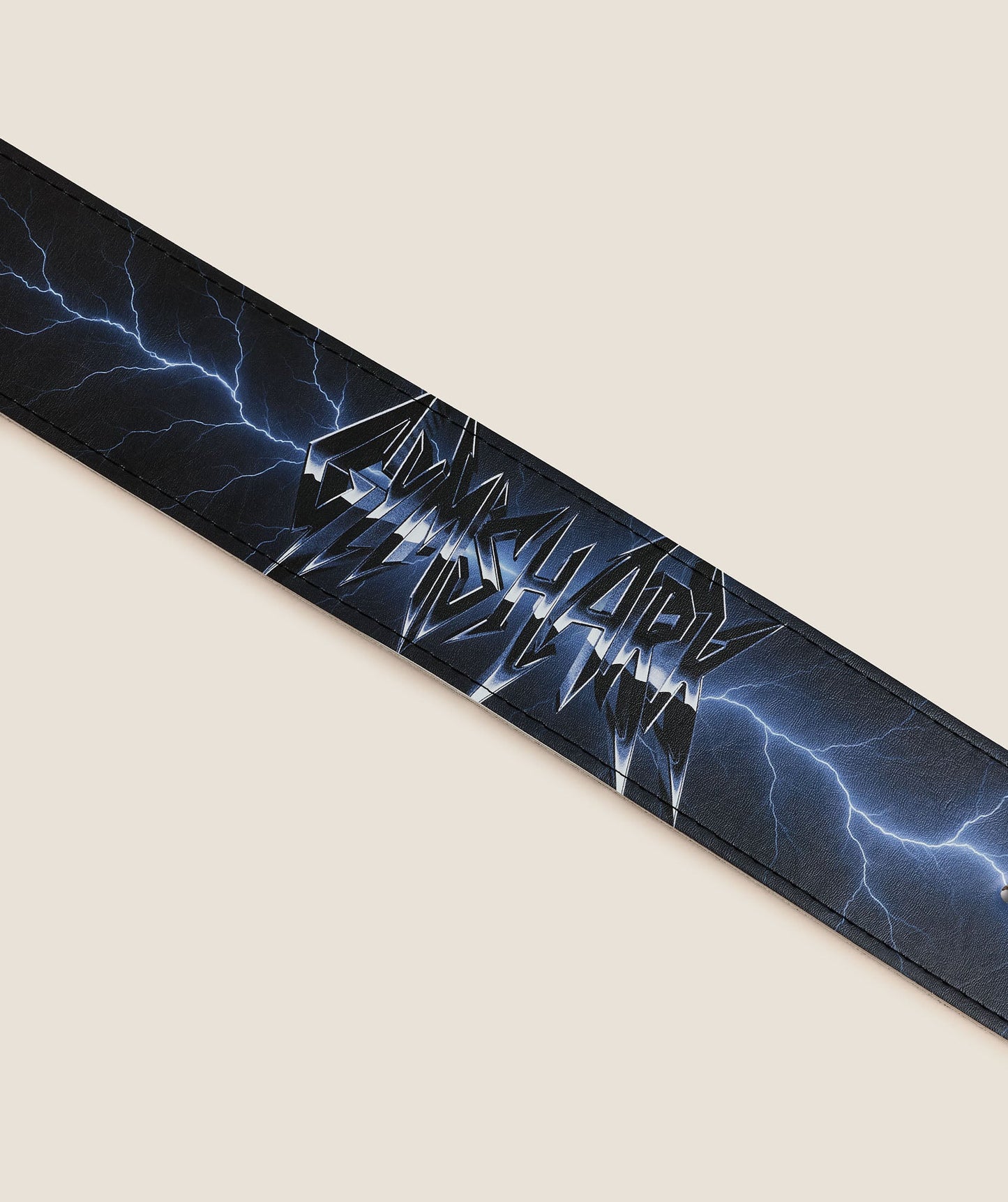 Lightning Graphic Lever Belt - US 4838