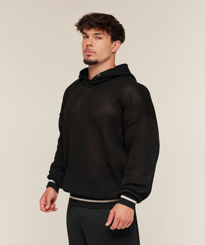 Collective Crochet Style Hoodie - US 8923