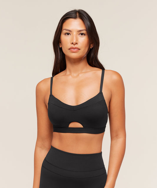 Balcony Peekaboo Sports Bra - US 6884