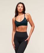 Ruched Strappy Sports Bra - US 8860