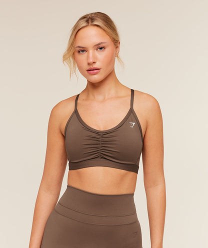 Ruched Sports Bra - US 6602