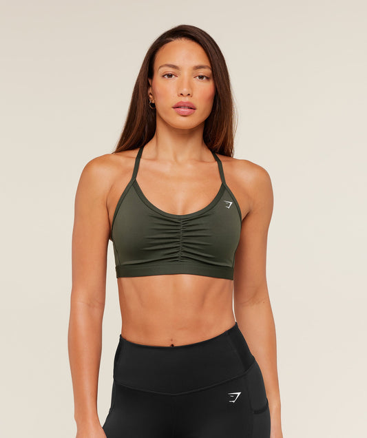 Ruched Sports Bra - US 6602